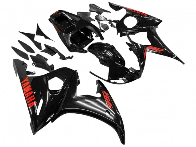 Purchase 2005 Black with Red Logo Yamaha YZF 600 R6 Motorcycle Fairings UK Purchase 2005 Black with Red Logo Yamaha YZF 600 R6 Motorcycle Fairings UK