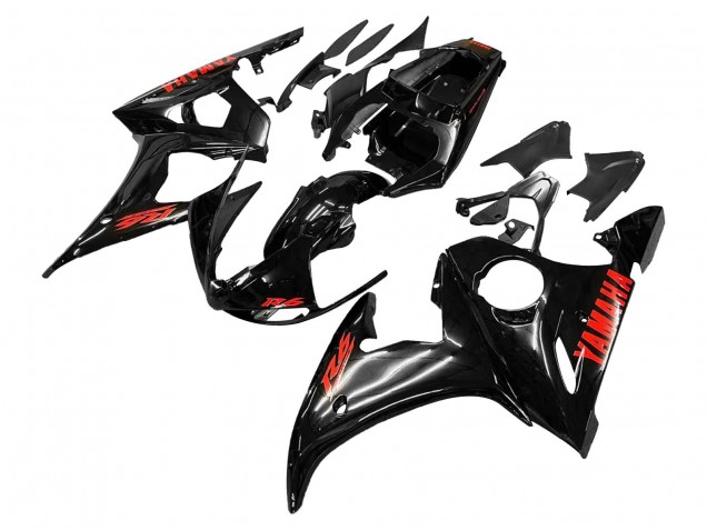 Purchase 2005 Black with Red Logo Yamaha YZF 600 R6 Motorcycle Fairings UK Purchase 2005 Black with Red Logo Yamaha YZF 600 R6 Motorcycle Fairings UK