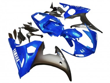 Purchase 2005 Blue Matte Black Yamaha YZF 600 R6 Motorcycle Fairings UK