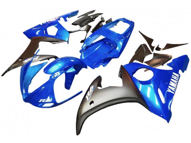 Purchase 2005 Blue Black Yamaha YZF 600 R6 Motorcycle Fairings UK