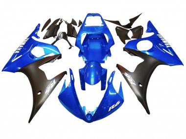 Purchase 2005 Blue Black Yamaha YZF 600 R6 Motorcycle Fairings UK