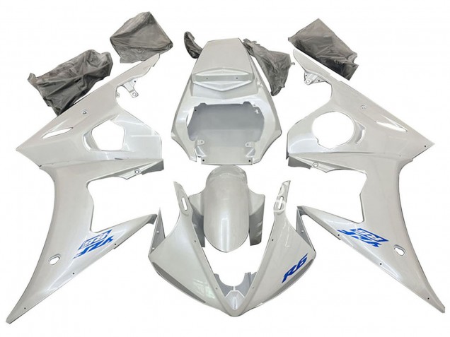 Purchase 2005 Blue Black Yamaha YZF 600 R6 Motorcycle Fairings UK