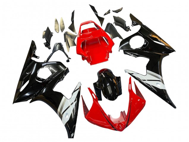 Purchase 2005 Red White Black Yamaha YZF 600 R6 Motorcycle Fairings UK Purchase 2005 Red White Black Yamaha YZF 600 R6 Motorcycle Fairings UK