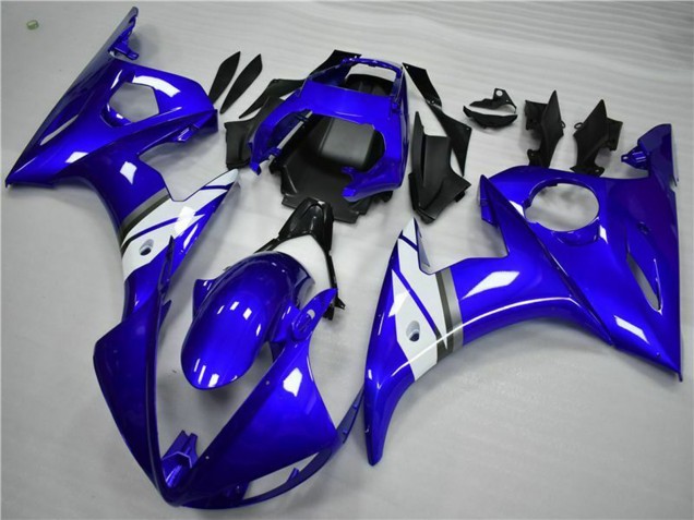 Purchase 2005 Blue White Yamaha YZF 600 R6 Motorcycle Fairings UK Purchase 2005 Blue White Yamaha YZF 600 R6 Motorcycle Fairings UK