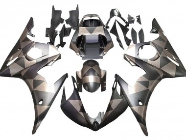 Purchase 2005 Grey Black Yamaha YZF 600 R6 Motorcycle Fairings UK