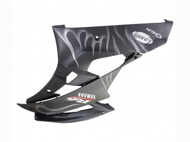 Purchase 2006-2007 Matte Black Silver Flame Yamaha YZF 600 R6 Motorcycle Fairings UK