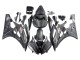 Purchase 2006-2007 Matte Black Silver Flame Yamaha YZF 600 R6 Motorcycle Fairings UK