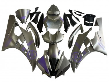 Purchase 2006-2007 Grey Purple Motul Yamaha YZF 600 R6 Motorcycle Fairings UK