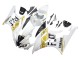 Purchase 2006-2007 White Gold Black Fiat Yamaha YZF 600 R6 Motorcycle Fairings UK
