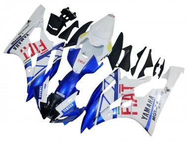Purchase 2006-2007 White Blue Red Fiat Motul Michelin Yamaha YZF 600 R6 Motorcycle Fairings UK