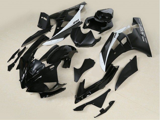Purchase 2006-2007 Glossy Black Matte Black White Motul Michelin Yamaha YZF 600 R6 Motorcycle Fairings UK