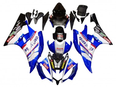 Purchase 2006-2007 White Blue Black Fimer Volvo Yamalube Sterilgarda Yamaha YZF 600 R6 Motorcycle Fairings UK