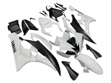 Purchase 2006-2007 White Matte Black Yamaha YZF 600 R6 Motorcycle Fairings UK