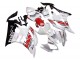 Purchase 2006-2007 White Red Black Motul Yamaha YZF 600 R6 Motorcycle Fairings UK