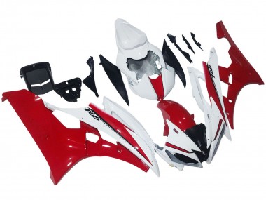 Purchase 2006-2007 White Red Yamaha YZF 600 R6 Motorcycle Fairings UK