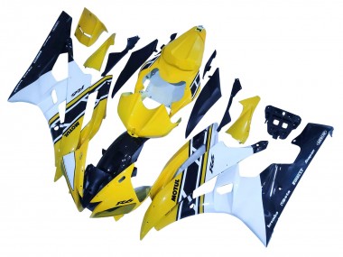 Purchase 2006-2007 Yellow White Glossy Black Motul Yamaha YZF 600 R6 Motorcycle Fairings UK