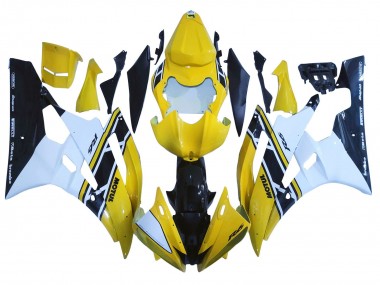 Purchase 2006-2007 Yellow White Glossy Black Motul Yamaha YZF 600 R6 Motorcycle Fairings UK