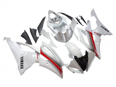 Purchase 2008-2016 White Red Yamaha YZF 600 R6 Motorcycle Fairings UK