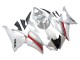 Purchase 2008-2016 White Red Yamaha YZF 600 R6 Motorcycle Fairings UK