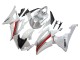 Purchase 2008-2016 White Red Yamaha YZF 600 R6 Motorcycle Fairings UK