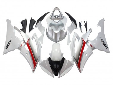 Purchase 2008-2016 White Red Yamaha YZF 600 R6 Motorcycle Fairings UK