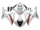 Purchase 2008-2016 White Red Yamaha YZF 600 R6 Motorcycle Fairings UK