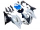 Purchase 2008-2016 White Blue Glossy Black Yamaha YZF 600 R6 Motorcycle Fairing UK