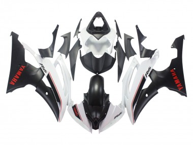 Purchase 2008-2016 White Matte Black Red Decals Yamaha YZF 600 R6 Motorcycle Fairings UK