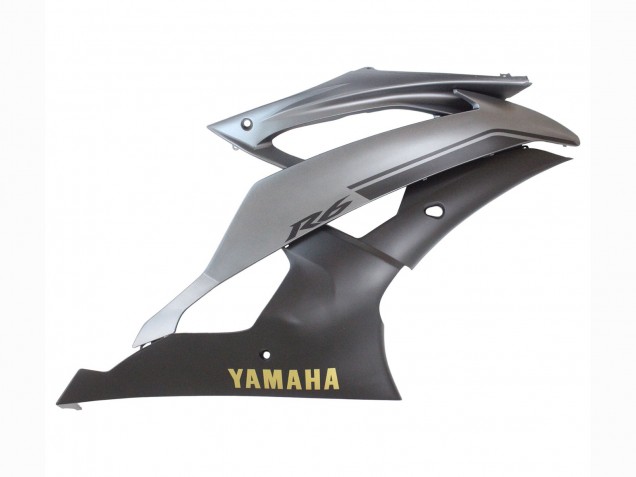 Purchase 2008-2016 Grey Matte Black Gold Decals Yamaha YZF 600 R6 Motorcycle Fairings UK