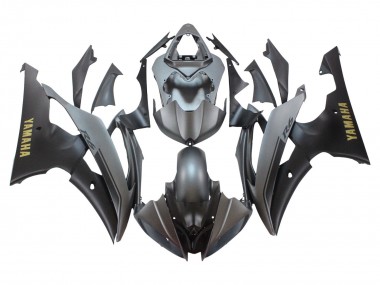 Purchase 2008-2016 Grey Matte Black Gold Decals Yamaha YZF 600 R6 Motorcycle Fairings UK