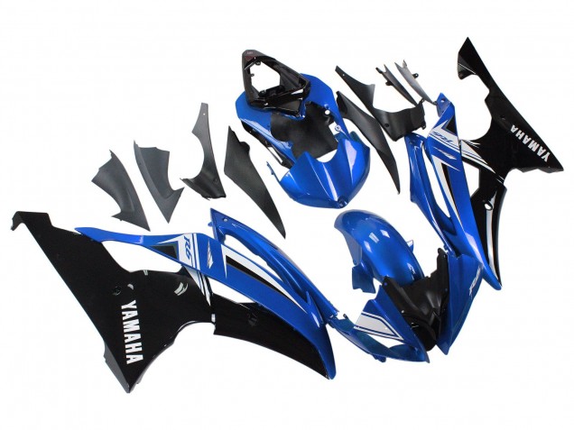 Purchase 2008-2016 White Blue Glossy Black Yamaha YZF 600 R6 Motorcycle Fairings UK