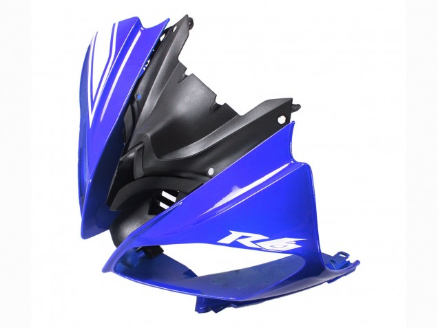 Purchase 2008-2016 White Blue Glossy Black Yamaha YZF 600 R6 Motorcycle Fairings UK