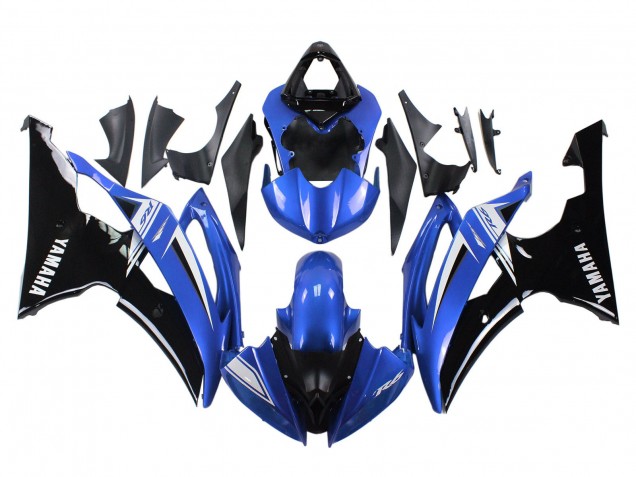 Purchase 2008-2016 White Blue Glossy Black Yamaha YZF 600 R6 Motorcycle Fairings UK