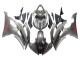 Purchase 2008-2016 Matte Grey Red Decals Yamaha YZF 600 R6 Motorcycle Fairings UK