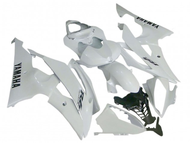 Purchase 2008-2016 Glossy White Yamaha YZF 600 R6 Motorcycle Fairings UK