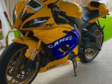 Purchase 2008-2016 Yellow Blue Camel Motul Michelin Yamaha YZF 600 R6 Motorcycle Fairings UK