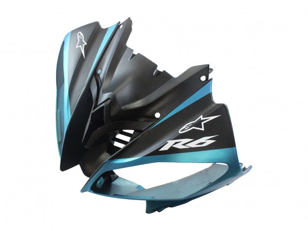 Purchase 2008-2016 Light Blue Matte Black Petronas ENEOS Yamaha YZF 600 R6 Motorcycle Fairings UK