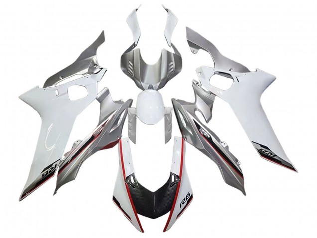 Purchase 2017-2023 Silver White Red Black Yamaha YZF 600 R6 Motorcycle Fairings UK