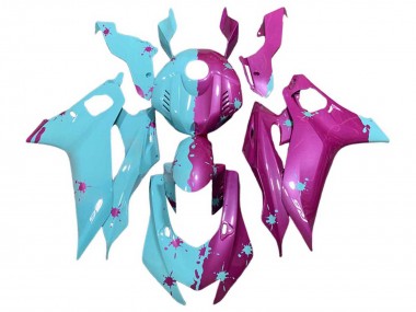 Purchase 2017-2023 Blue Pink Yamaha YZF 600 R6 Motorcycle Fairings UK