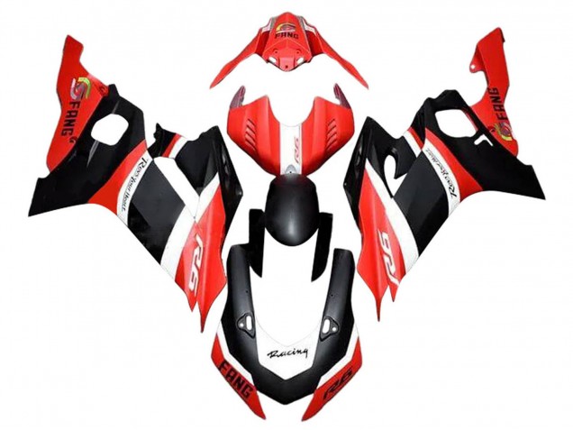Purchase 2017-2023 Red White Matte Black Yamaha YZF 600 R6 Motorcycle Fairings UK