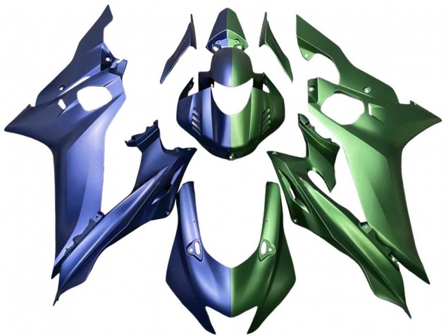 Purchase 2017-2023 Blue Green Yamaha YZF 600 R6 Motorcycle Fairings UK