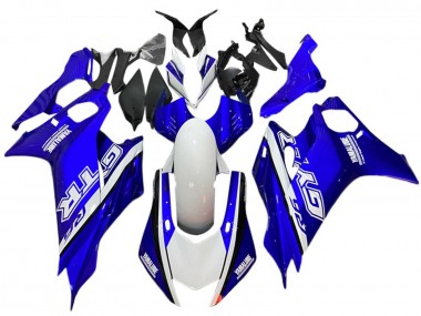 Purchase 2017-2023 White Blue GYTR Yamaha YZF 600 R6 Motorcycle Fairings UK