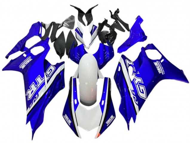 Purchase 2017-2023 White Blue GYTR Yamaha YZF 600 R6 Motorcycle Fairings UK