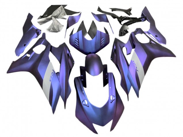 Purchase 2017-2023 Purple Silver Yamaha YZF 600 R6 Motorcycle Fairings UK
