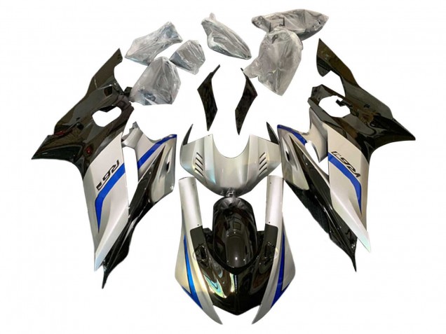 Purchase 2017-2023 Silver Blue Black Yamaha YZF 600 R6 Motorcycle Fairings UK