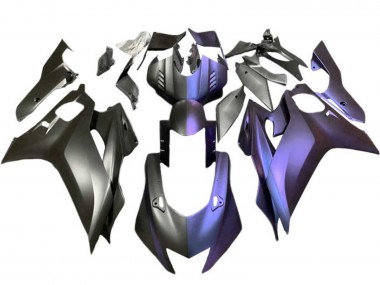 Purchase 2017-2023 Matte Black Purple Yamaha YZF 600 R6 Motorcycle Fairings UK