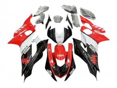 Purchase 2017-2023 White Red Black GYTR Yamalube Yamaha YZF 600 R6 Motorcycle Fairings UK