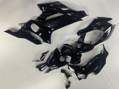 Purchase 2017-2023 Glossy Black Yamaha YZF 600 R6 Motorcycle Fairings UK