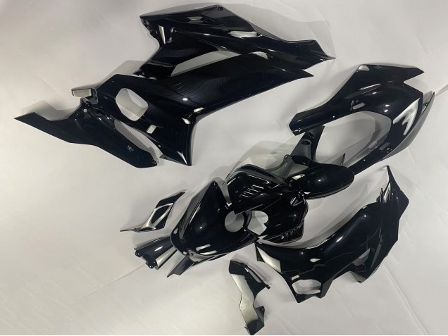 Purchase 2017-2023 Glossy Black Yamaha YZF 600 R6 Motorcycle Fairings UK