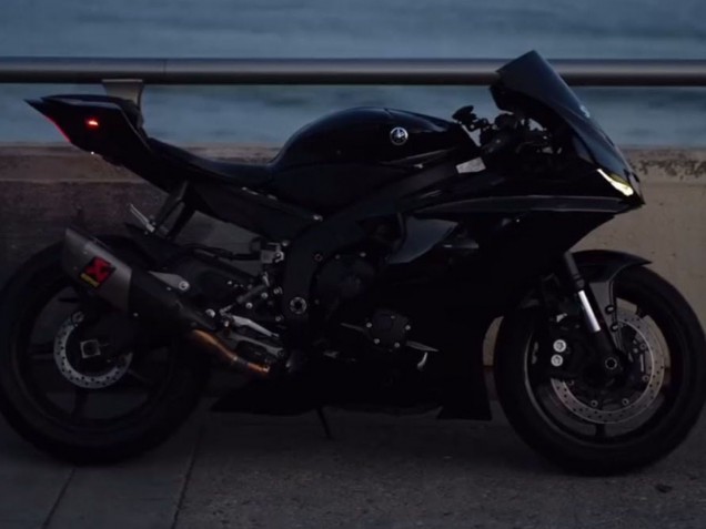 Purchase 2017-2023 Glossy Black Yamaha YZF 600 R6 Motorcycle Fairings UK